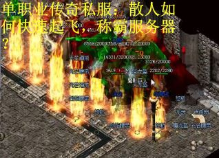 单职业传奇私服：散人如何快速起飞，称霸服务器？