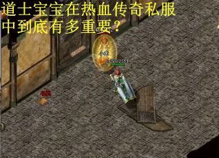 道士宝宝在热血传奇私服中到底有多重要？